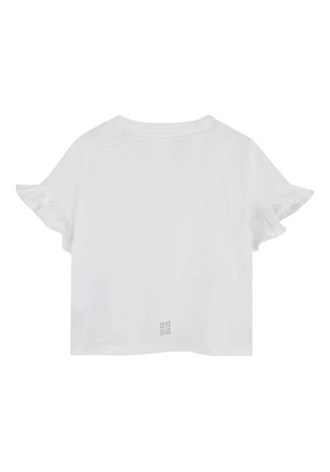 T-shirt con logo GIVENCHY KIDS | H30903117